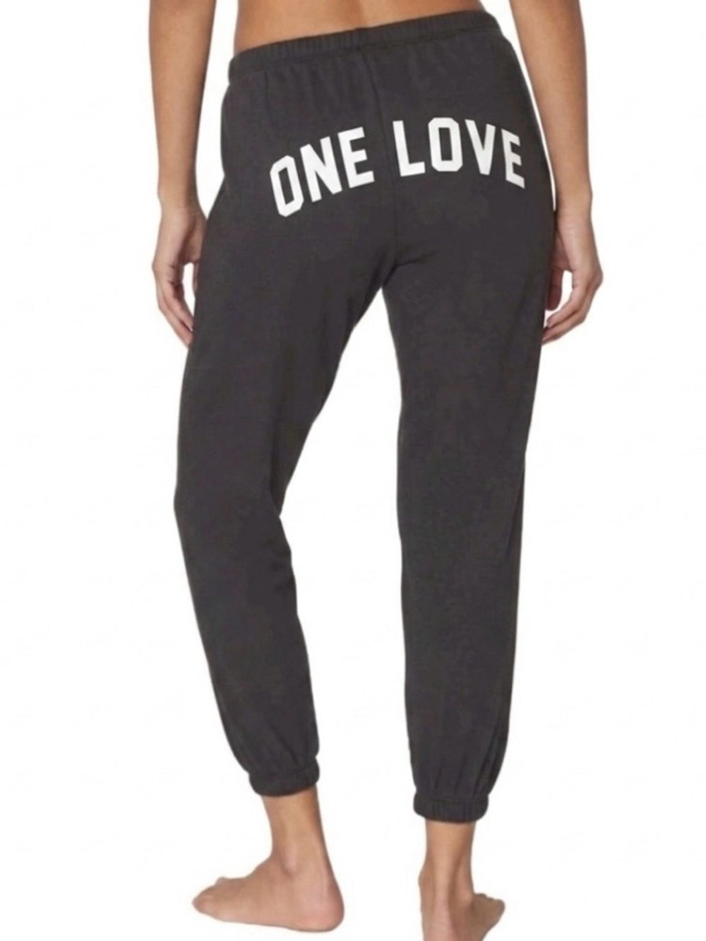 Spiritual Gangster One Love Women’s Black Sweatpants Size XS